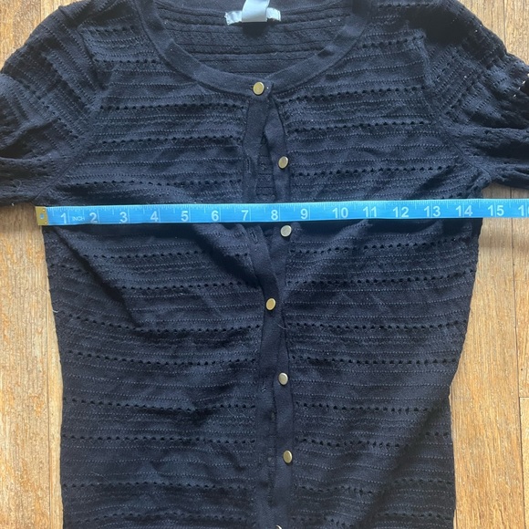 H&M Black Knit Buttonup Cardigan - Picture 4 of 6